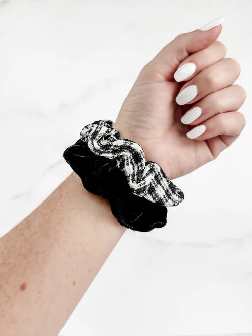 Plaid Duo Scrunchies