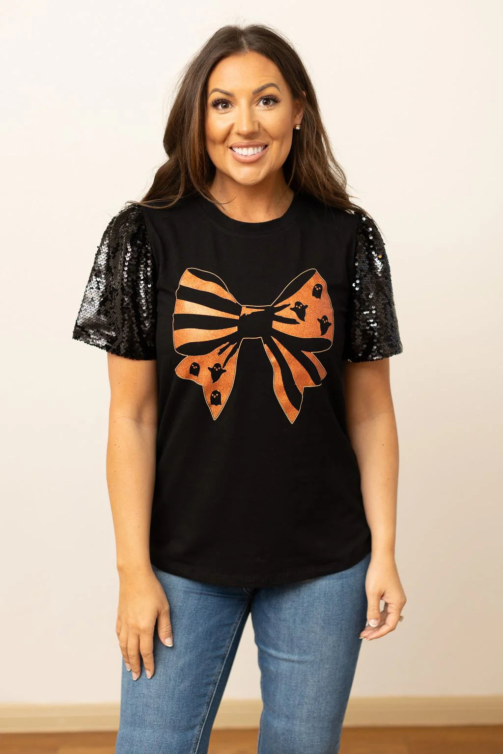 Halloween Bow Top