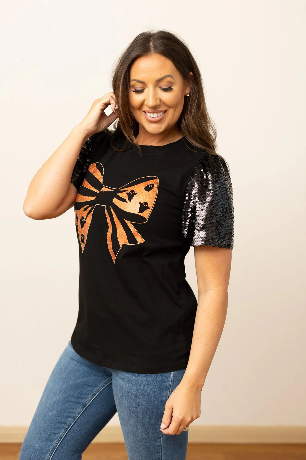 Halloween Bow Top