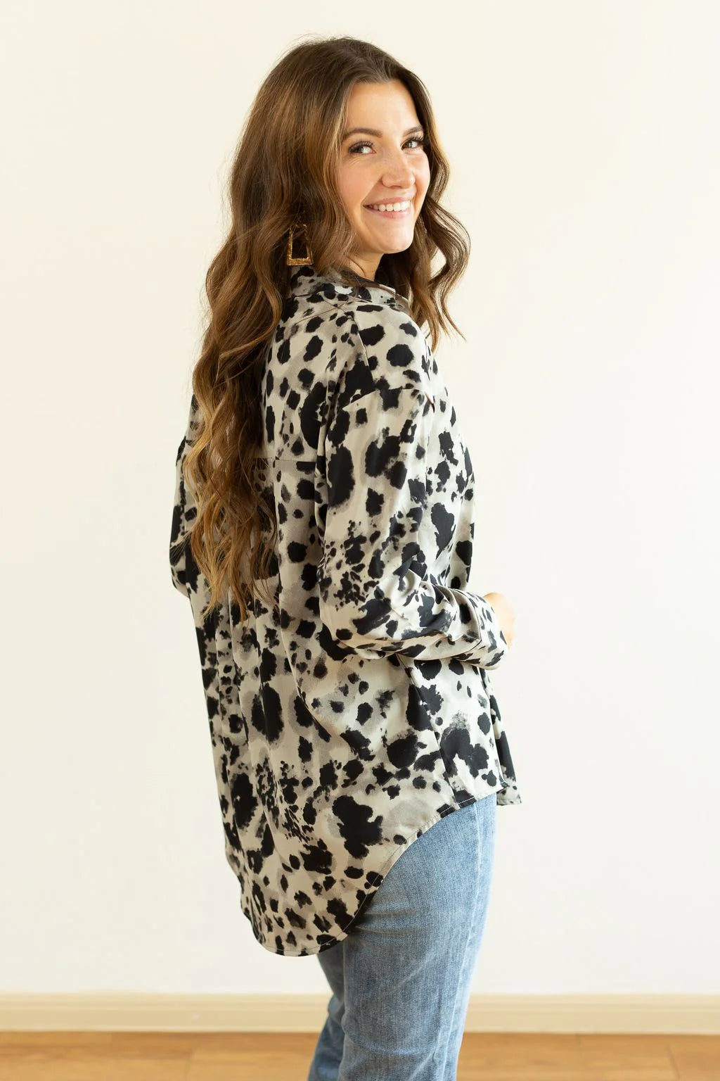 The Kathryn- Grey Leopard