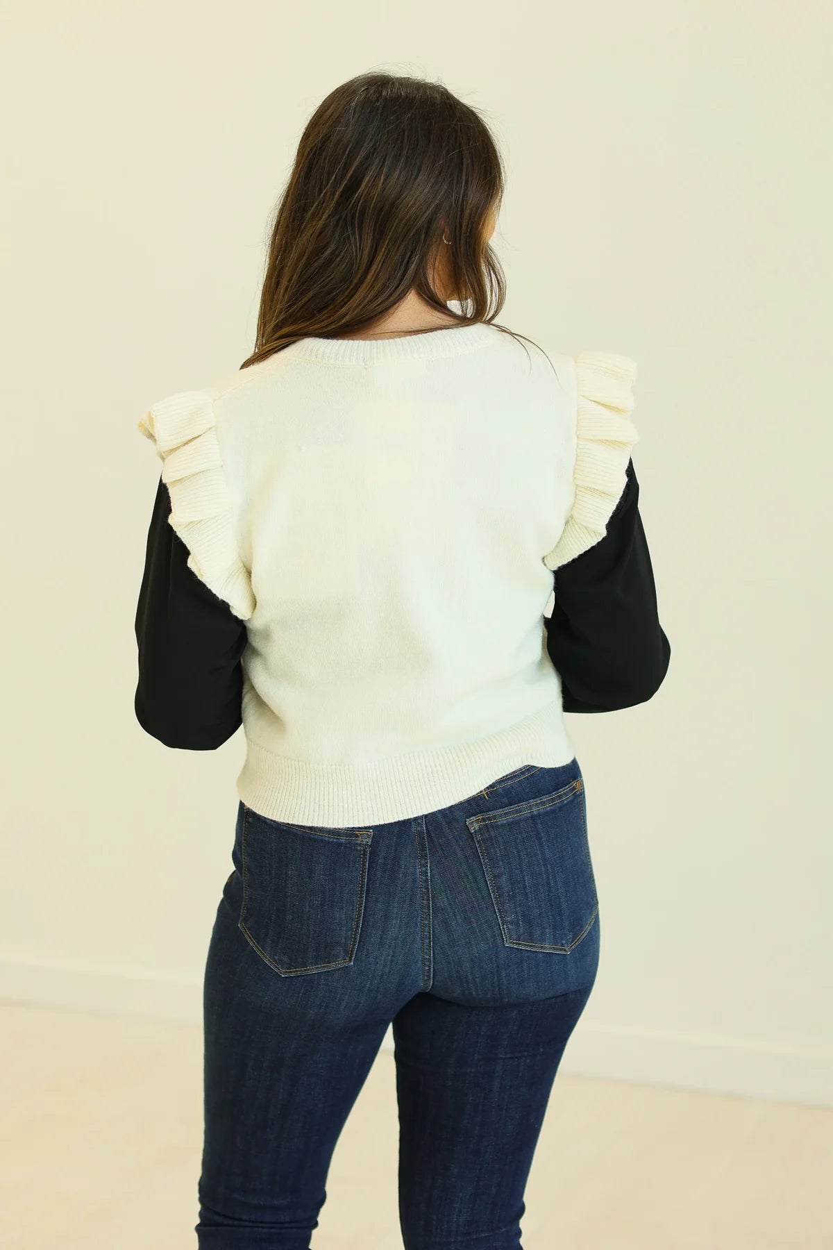 Everyday Grace Ruffle Sleeve Top