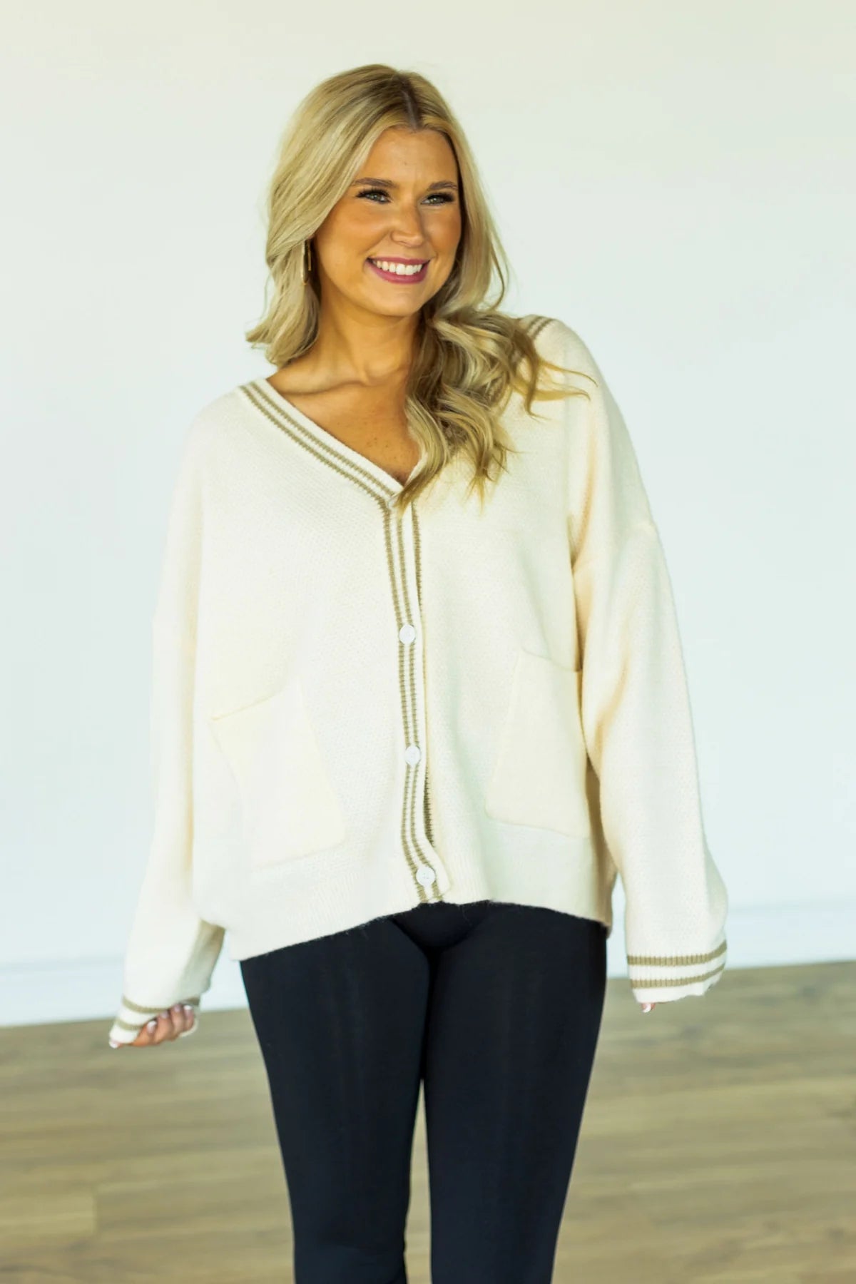 Grace's Go To Cardi- Ivory