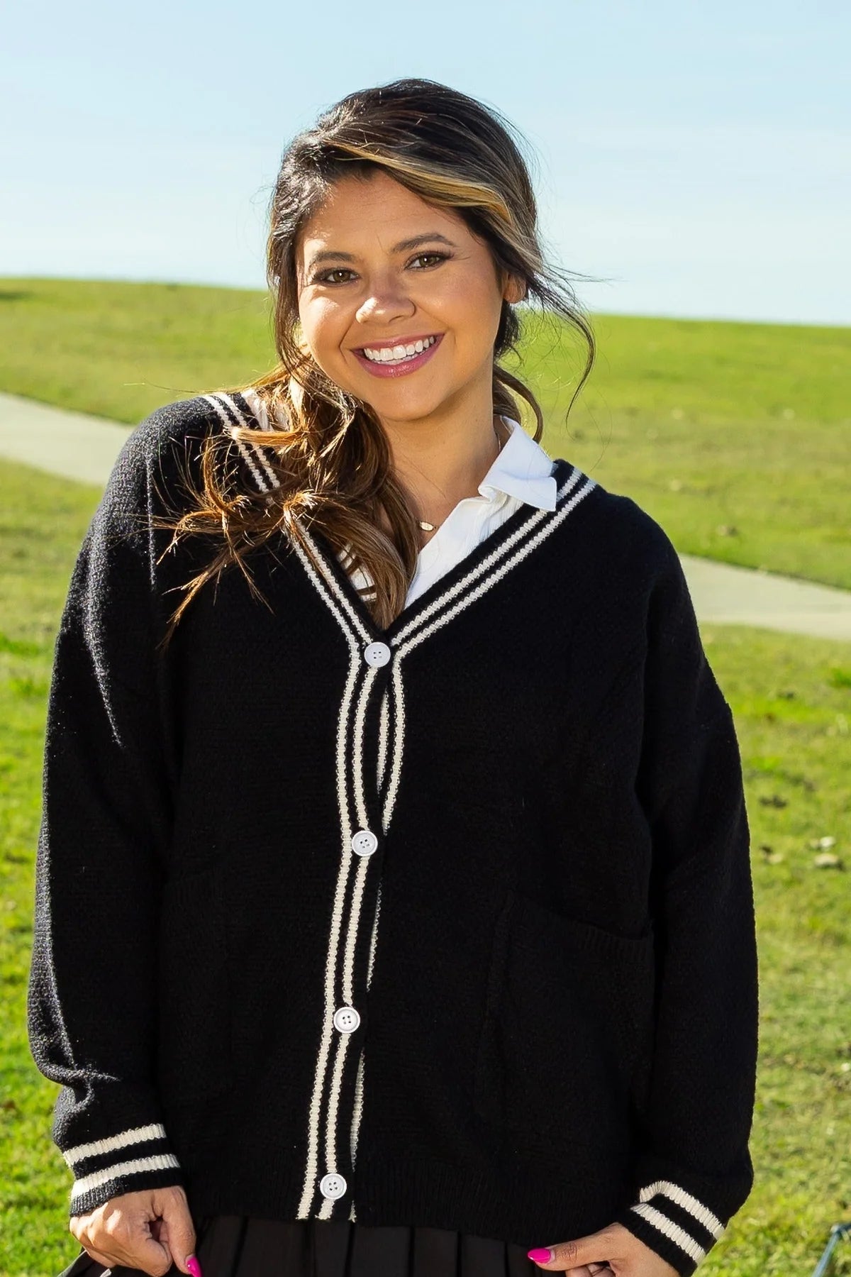 Grace's Go To Cardi- Black