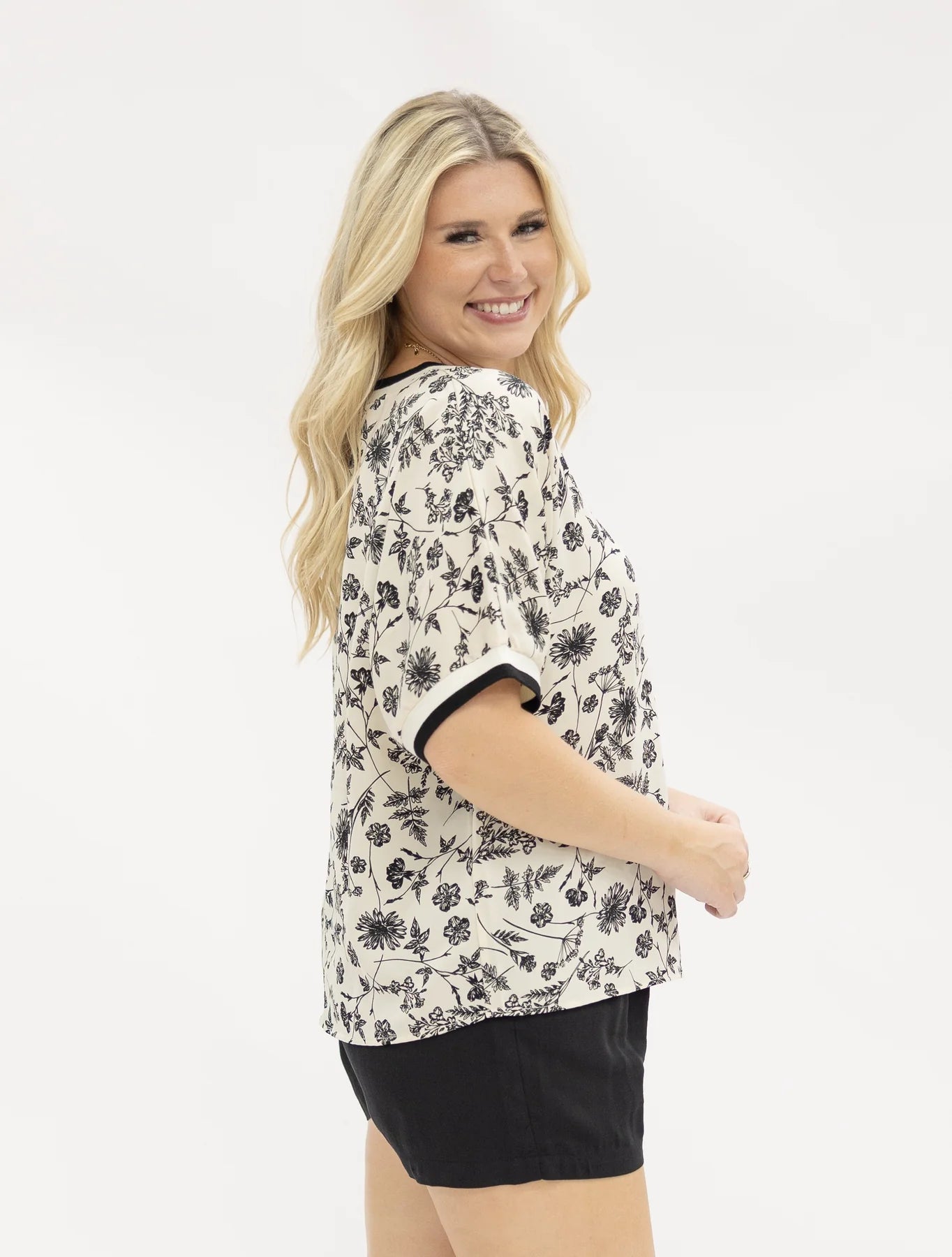 The Brielle Floral Top
