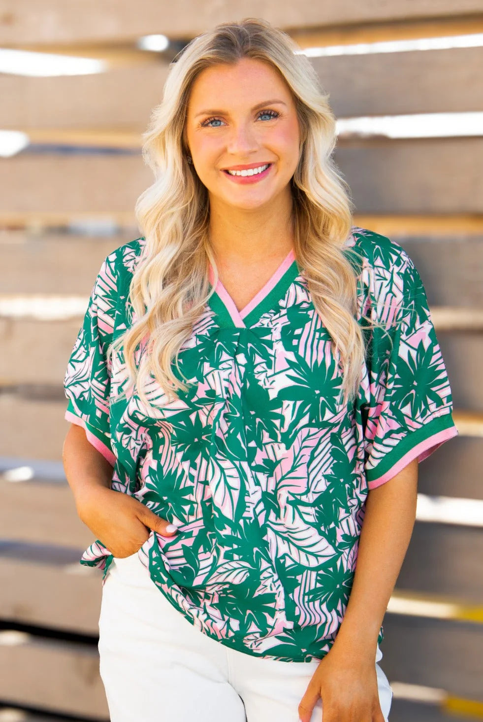 The Everly Floral Top