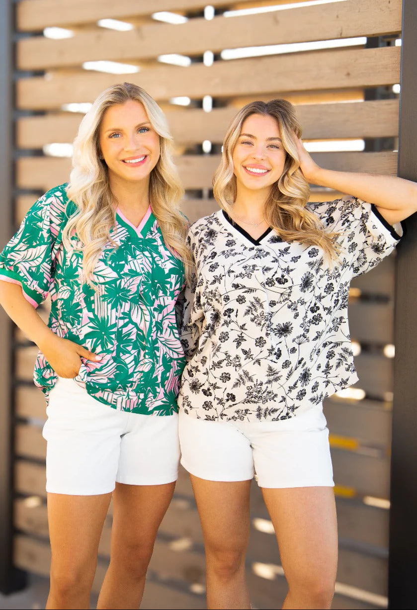 The Everly Floral Top