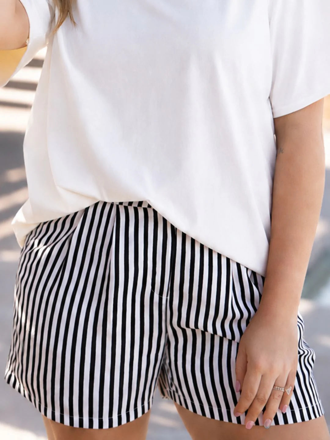 Pinstripe Perfection Shorts