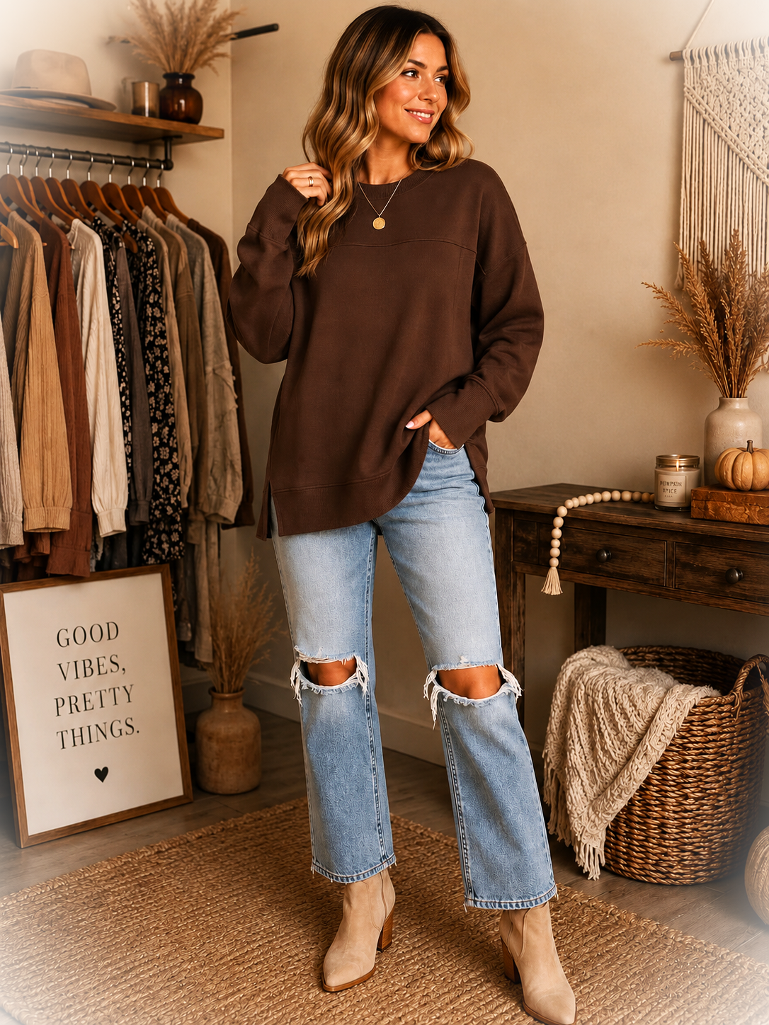 Slow mornings Sweater *PRE-ORDER*