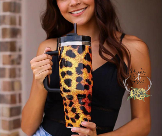 Animal Print 40oz Tumbler