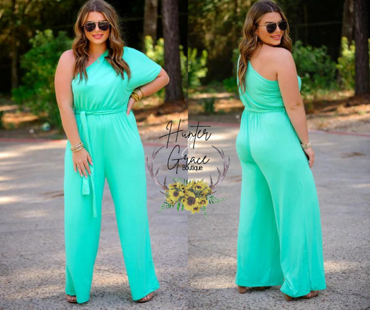 Tiffany One Shoulder Jumpsuit