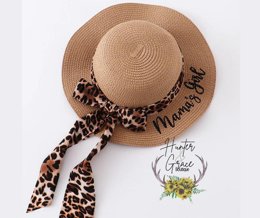 Mama's Girl Straw Beach Hat