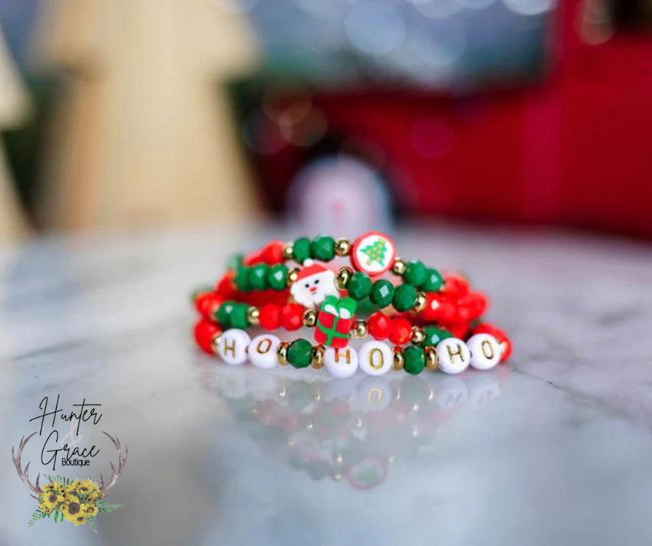 Christmas Bracelet 4 Layers