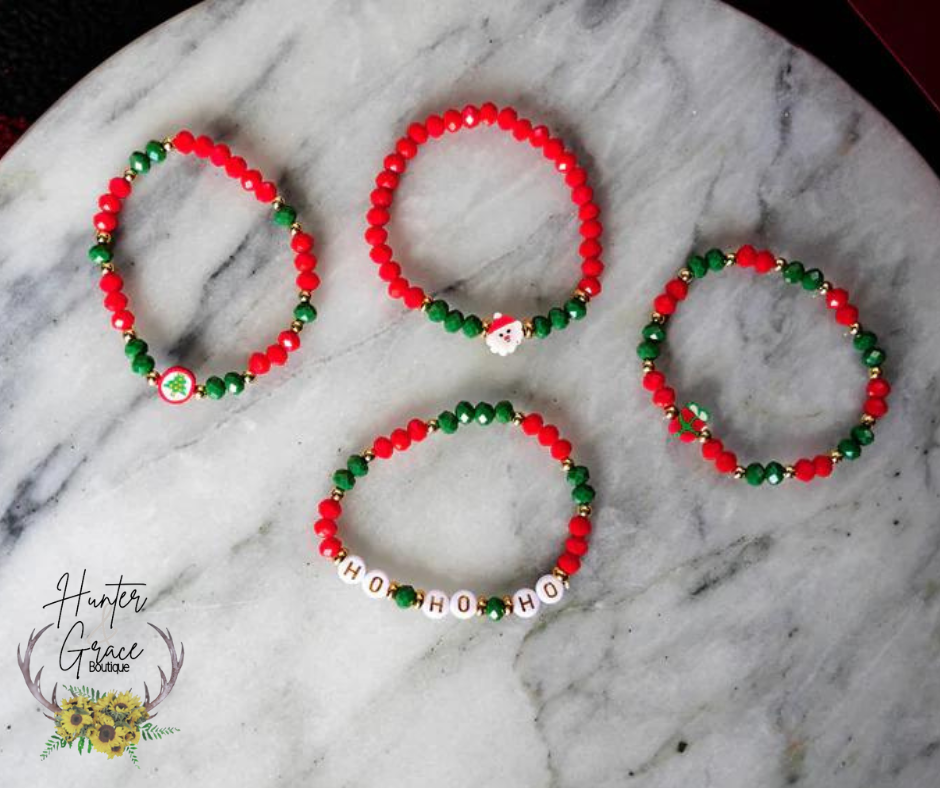 Christmas Bracelet 4 Layers