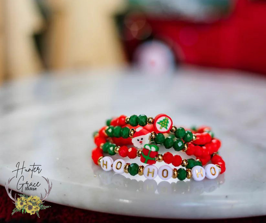 Christmas Bracelet 4 Layers