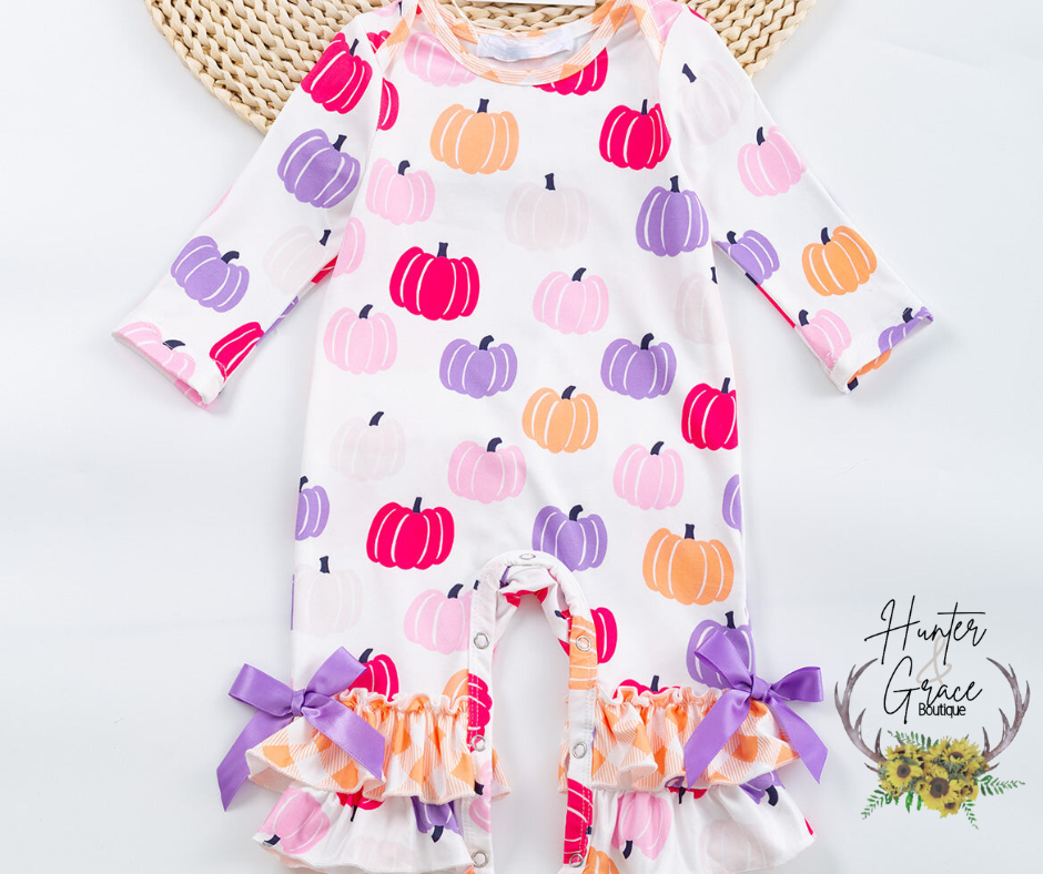 Pumpkin Party Romper