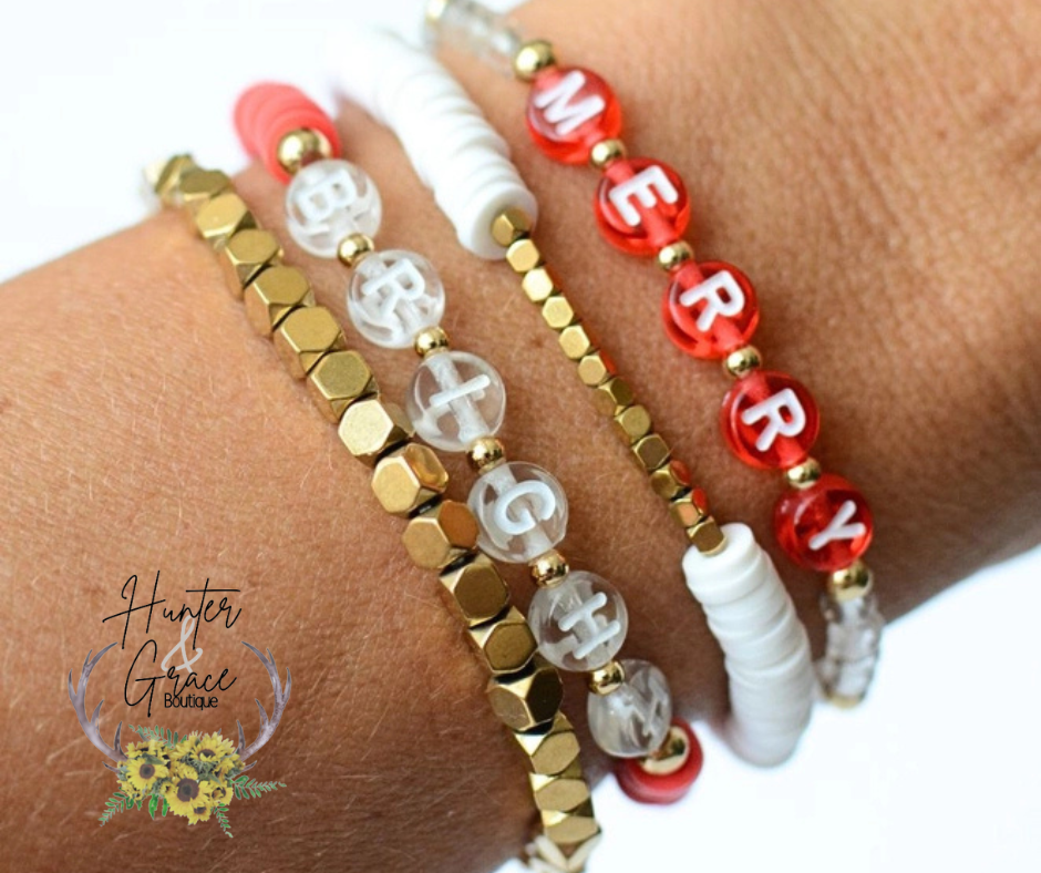 Merry and Bright Bracelet Set