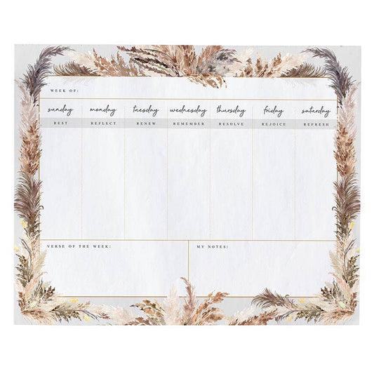 Weekly Desk Planner - Fully Known, Fully Loved