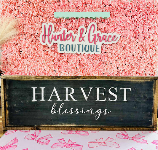 Harvest Blessings