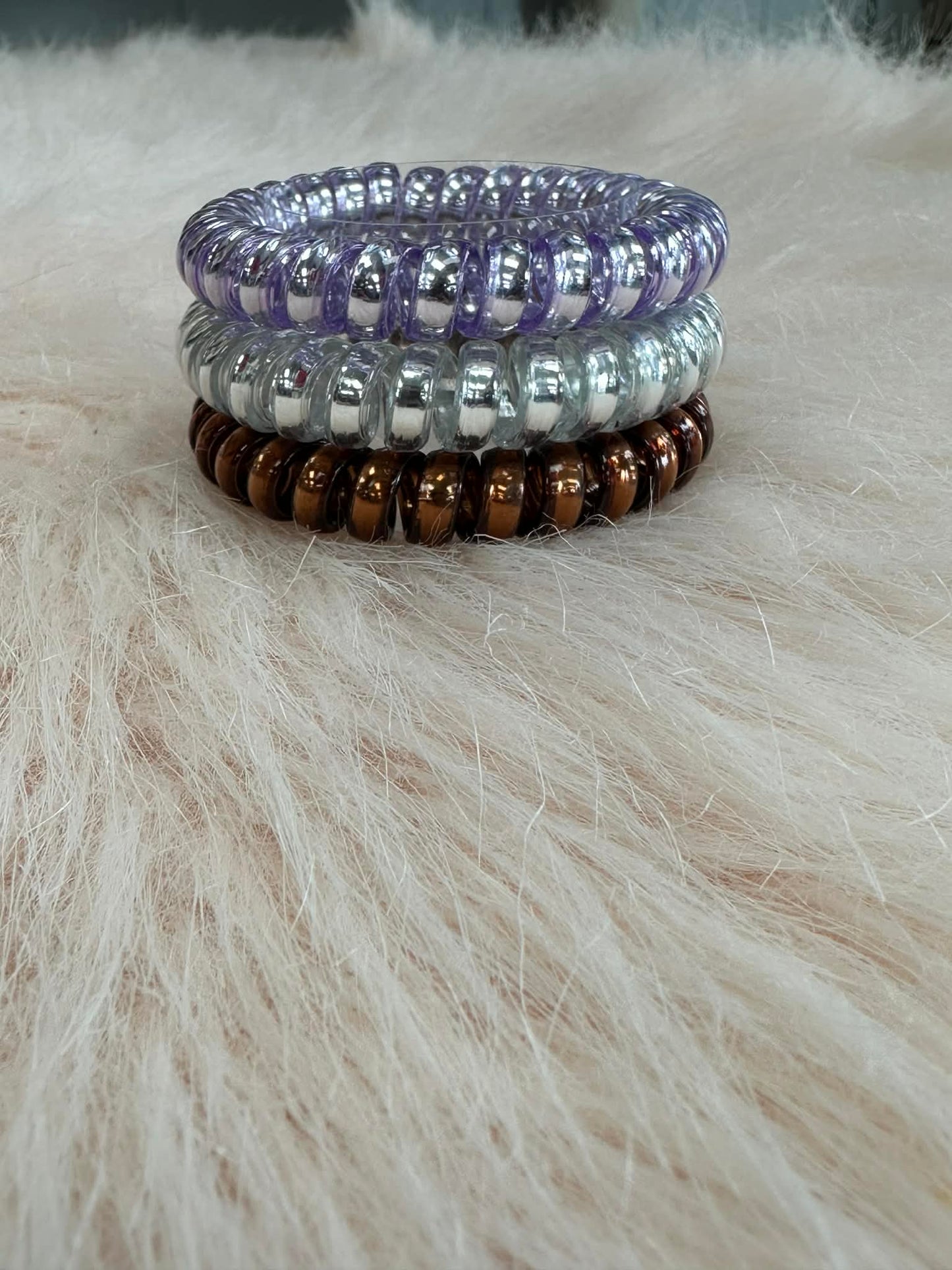 Lavender Crush Hair Tie Set