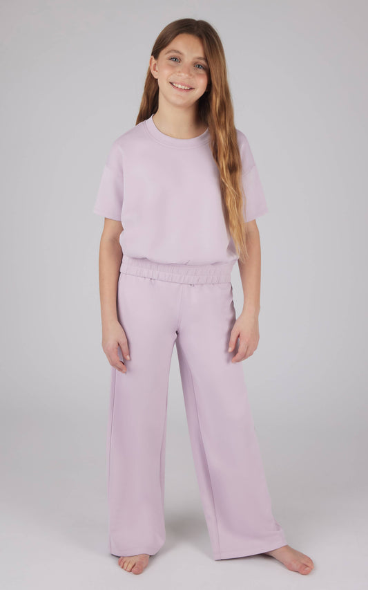 Lilac Scuba Lounge Set