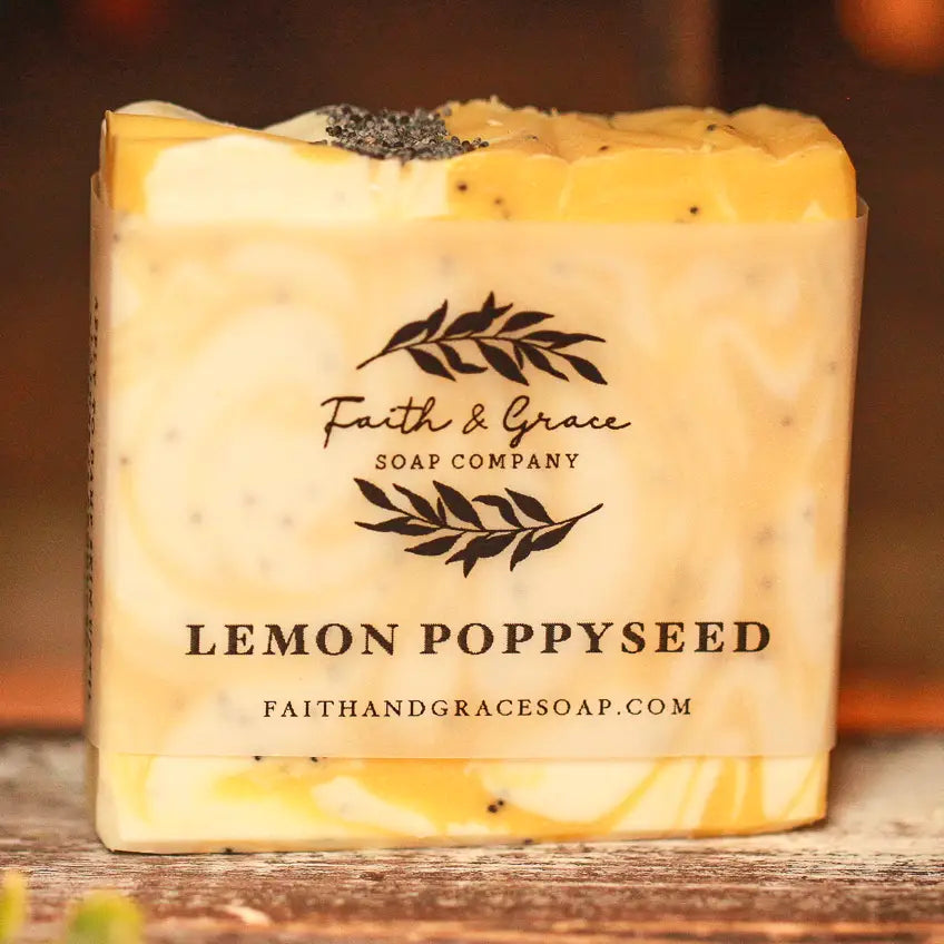 Lemon Poppyseed Artisan Bar Soap