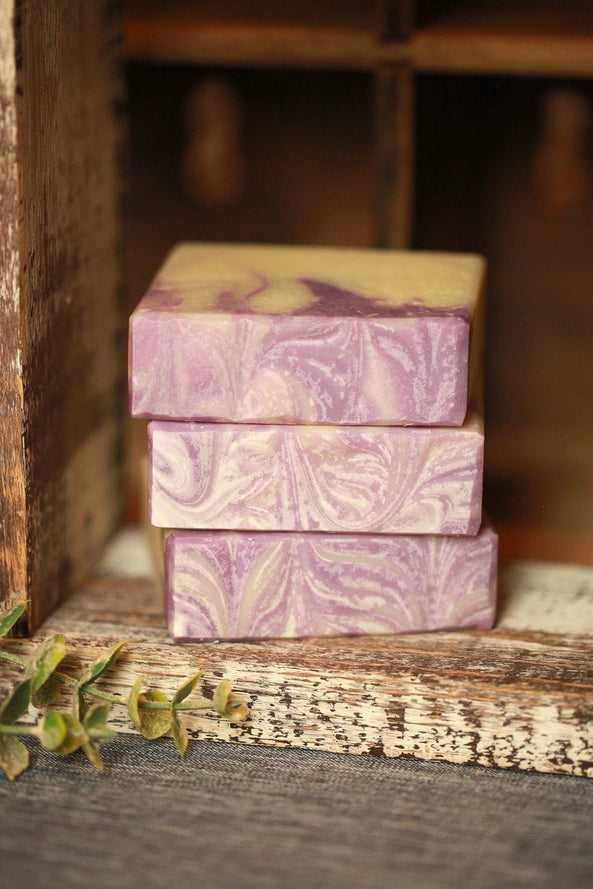 Lavender Essential Oil Artisan Bar Soap