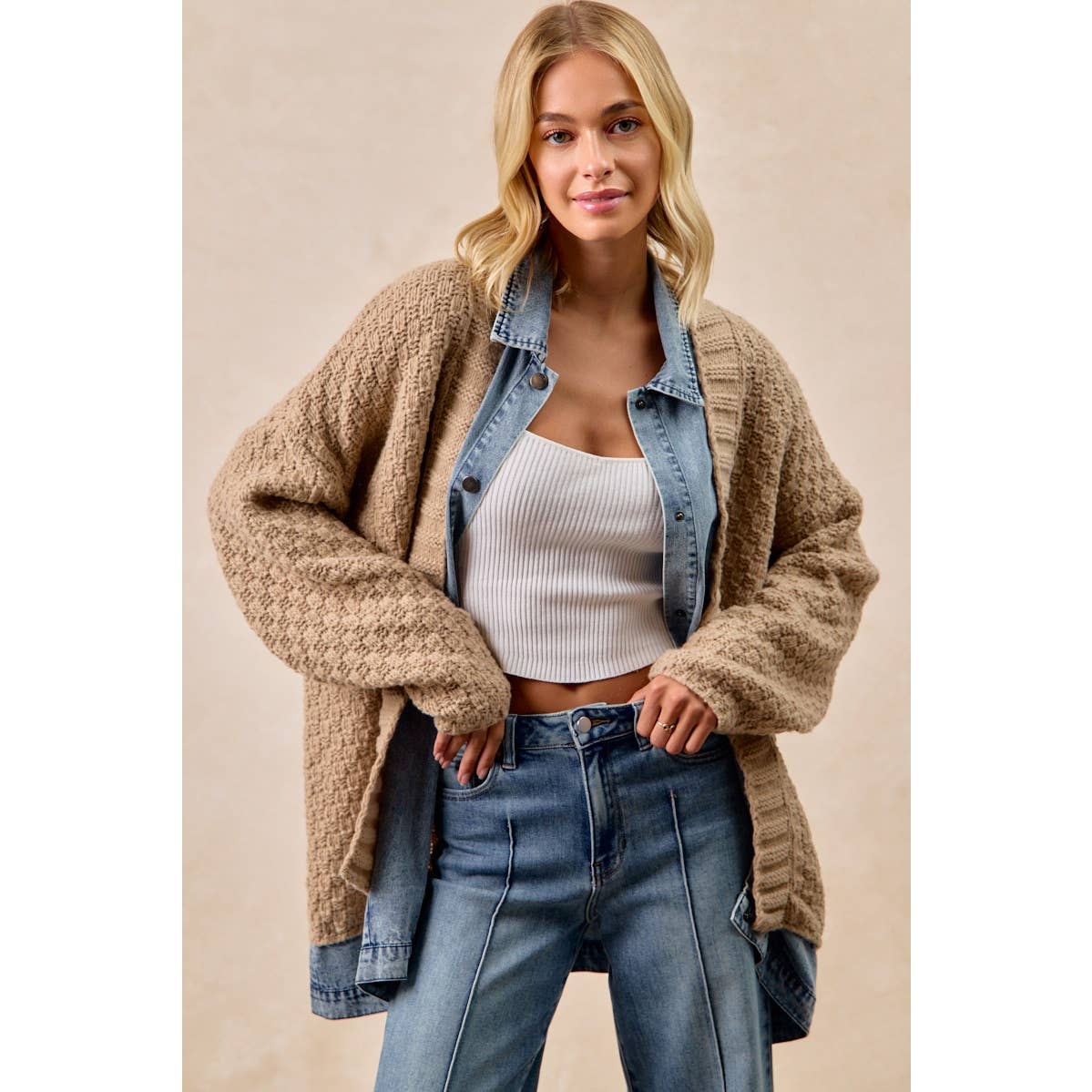 Cozy Layers Knit Cardigan
