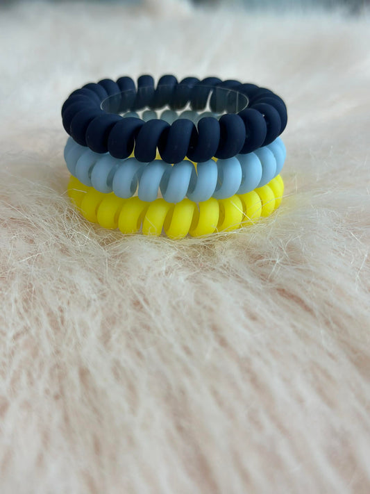 Sunny Skies Matte Hair Tie Set