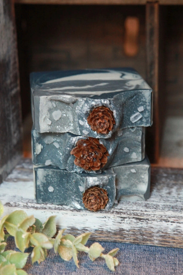 Winter Wonderland Artisan Bar Soap, Tallow & Shea Butter