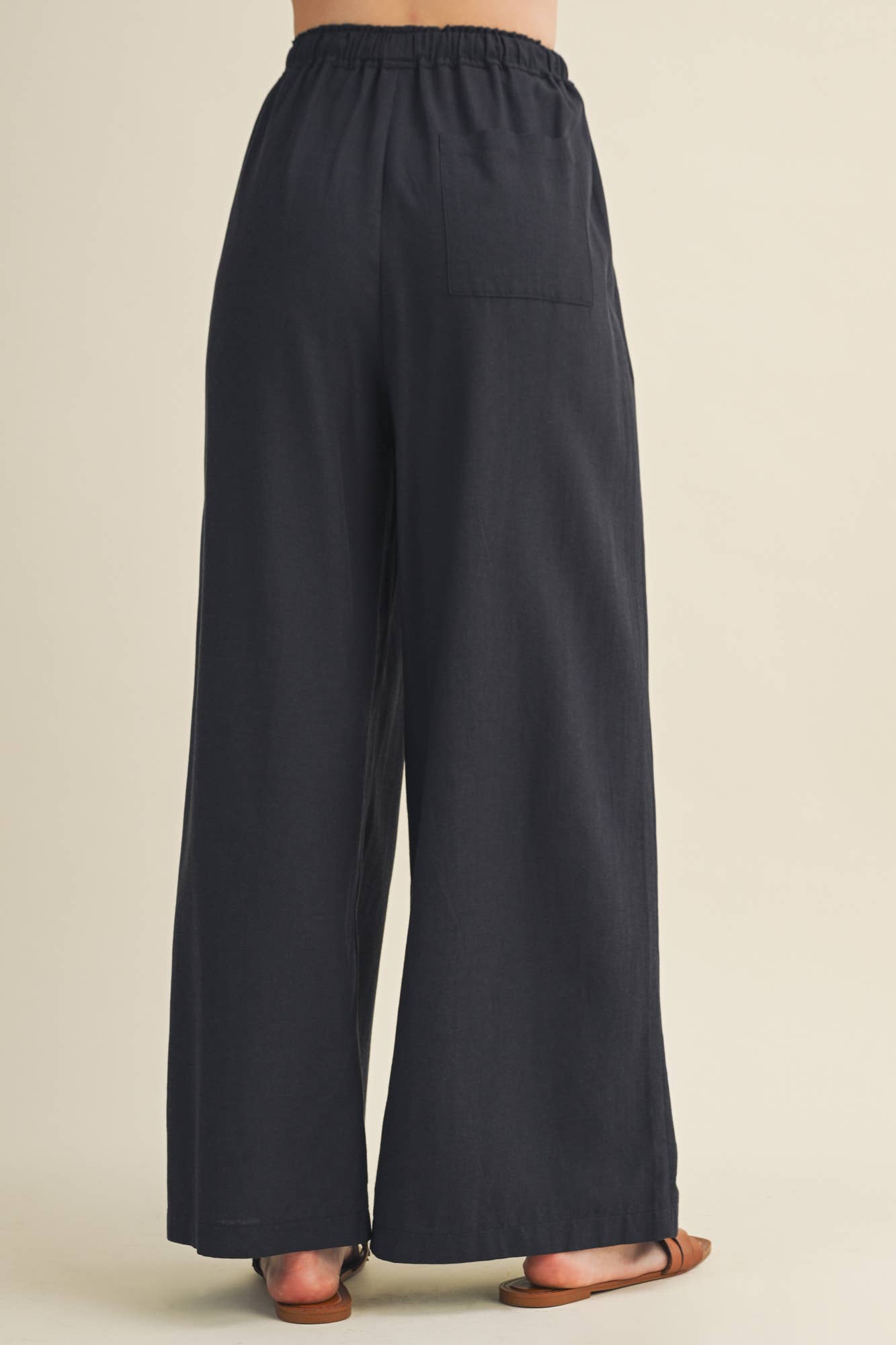 Midnight Wide Leg Pants