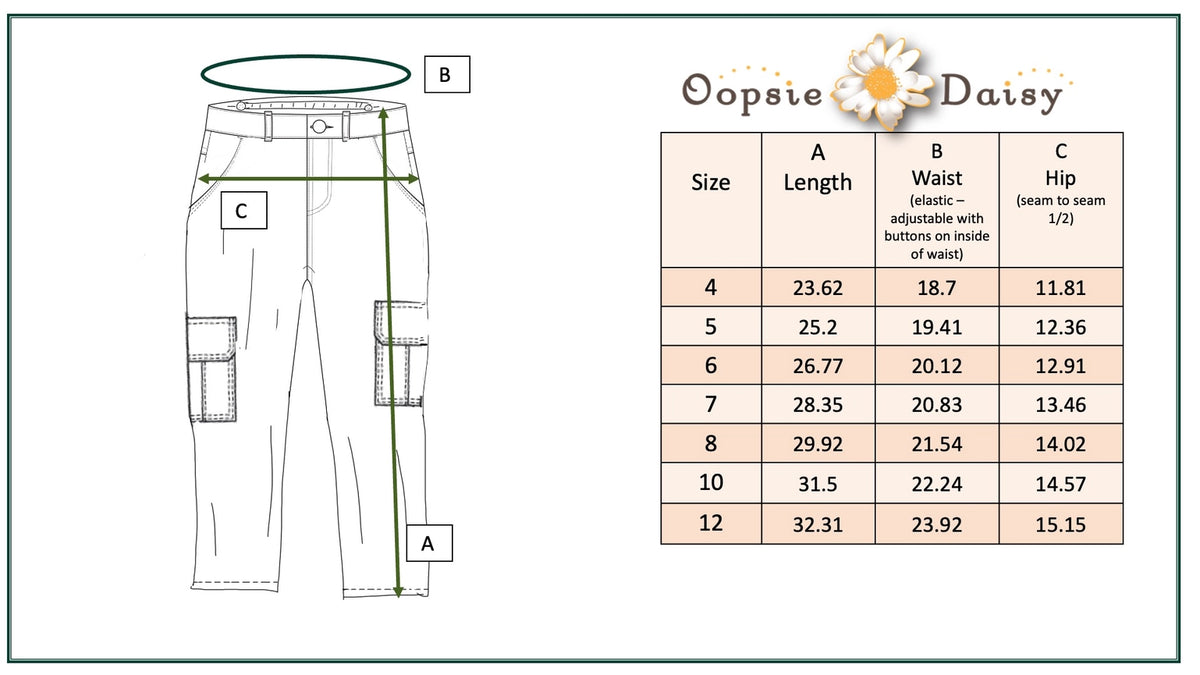 Light Wash Faded Denim Cargo Jean