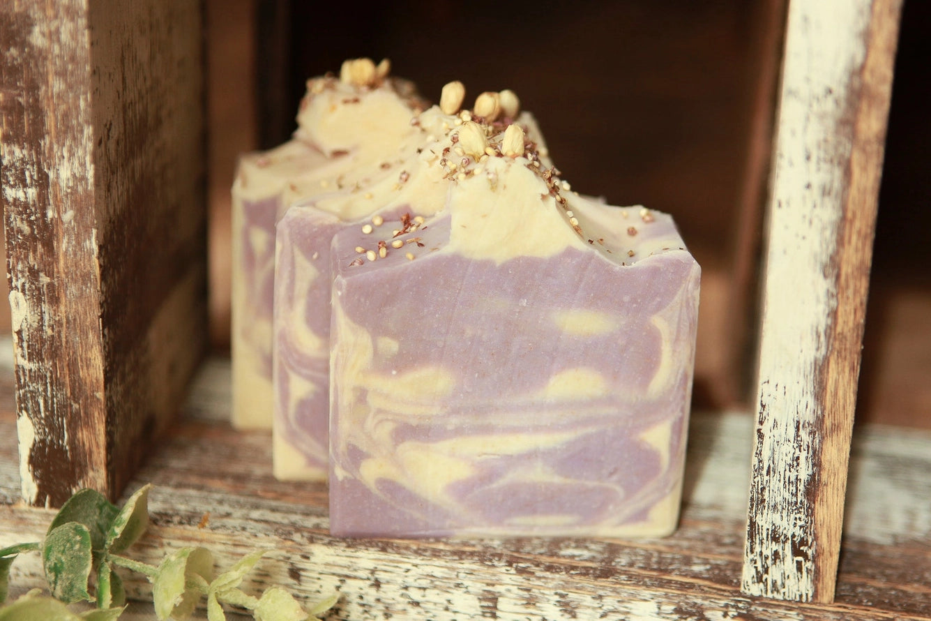 Blackberry Magnolia Goat Milk Soap