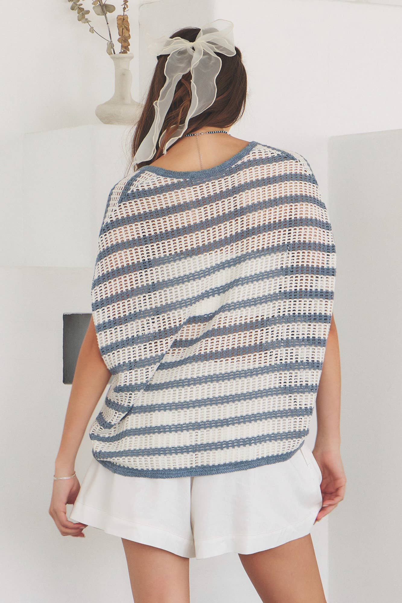 Blue Skies Knit Pullover