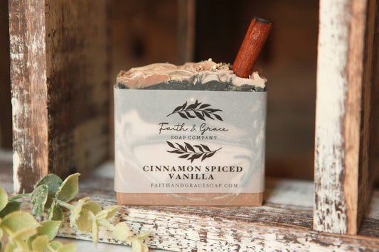 Cinnamon Spiced Vanilla Artisan Soap