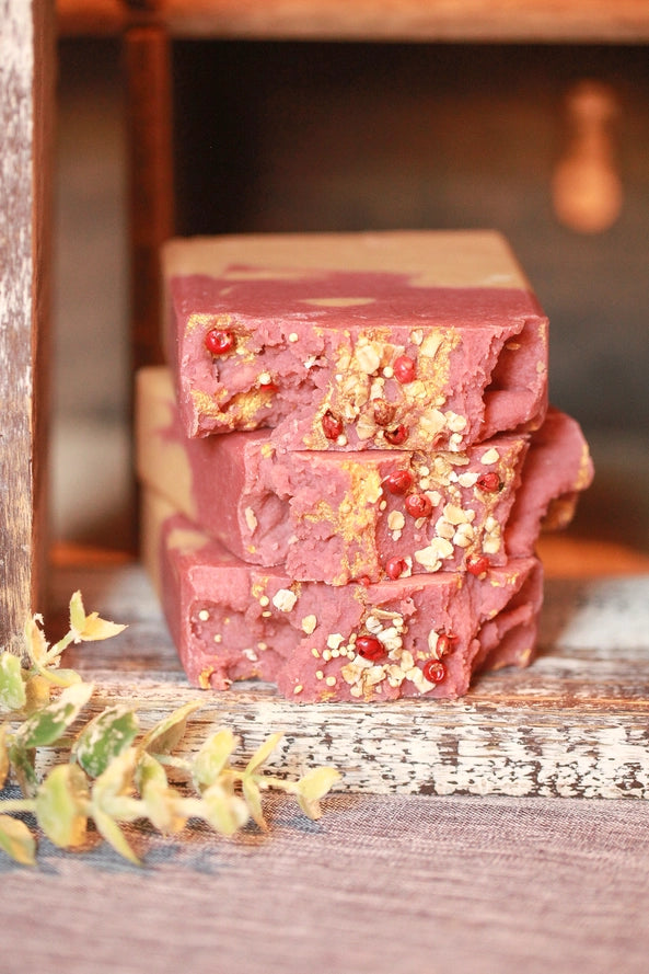Spiced Apples Artisan Bar Soap, Luxury Tallow Soap
