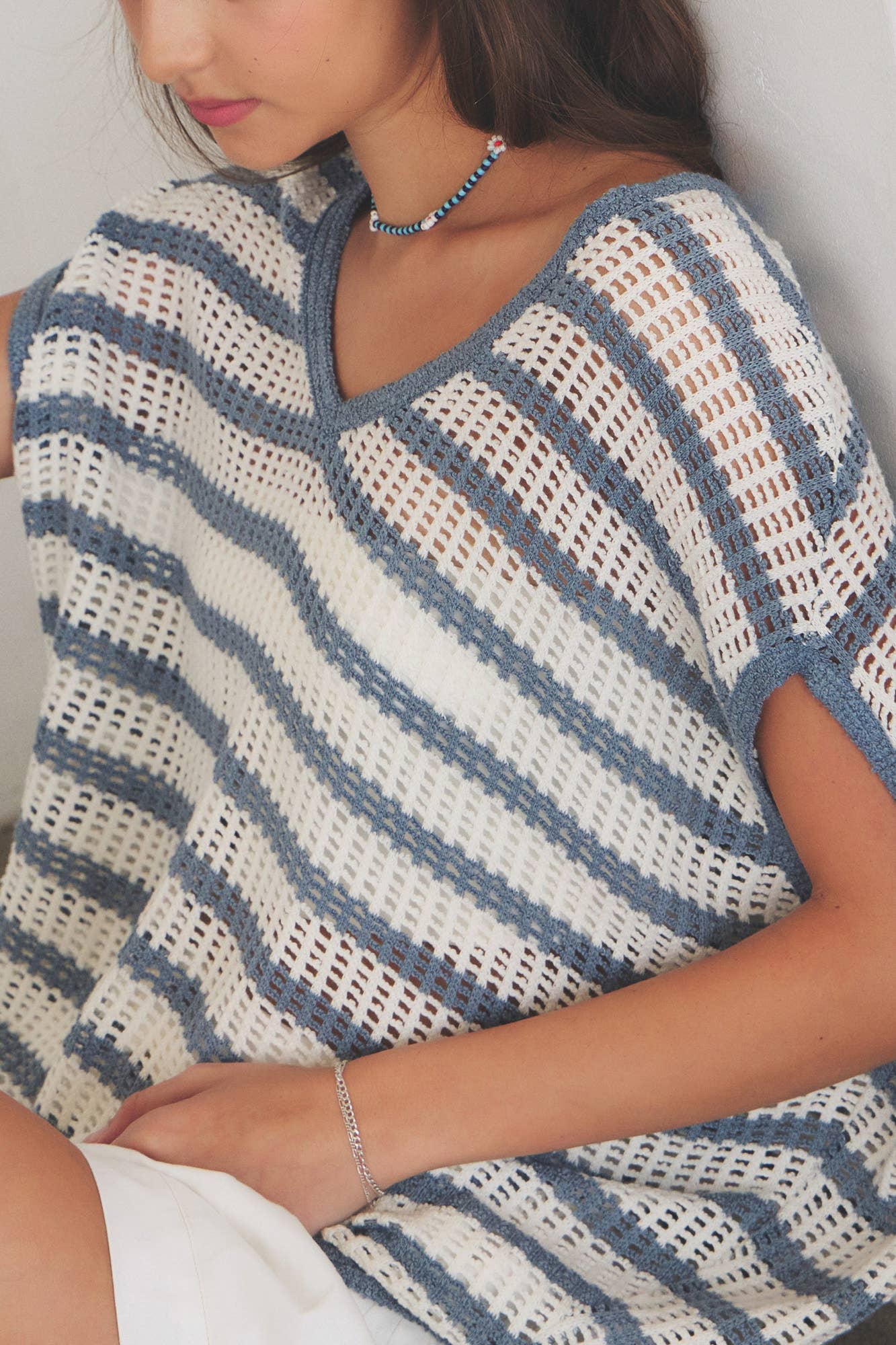 Blue Skies Knit Pullover