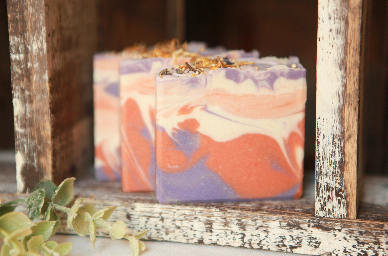 Lavender & Apricot Artisan Bar Soap