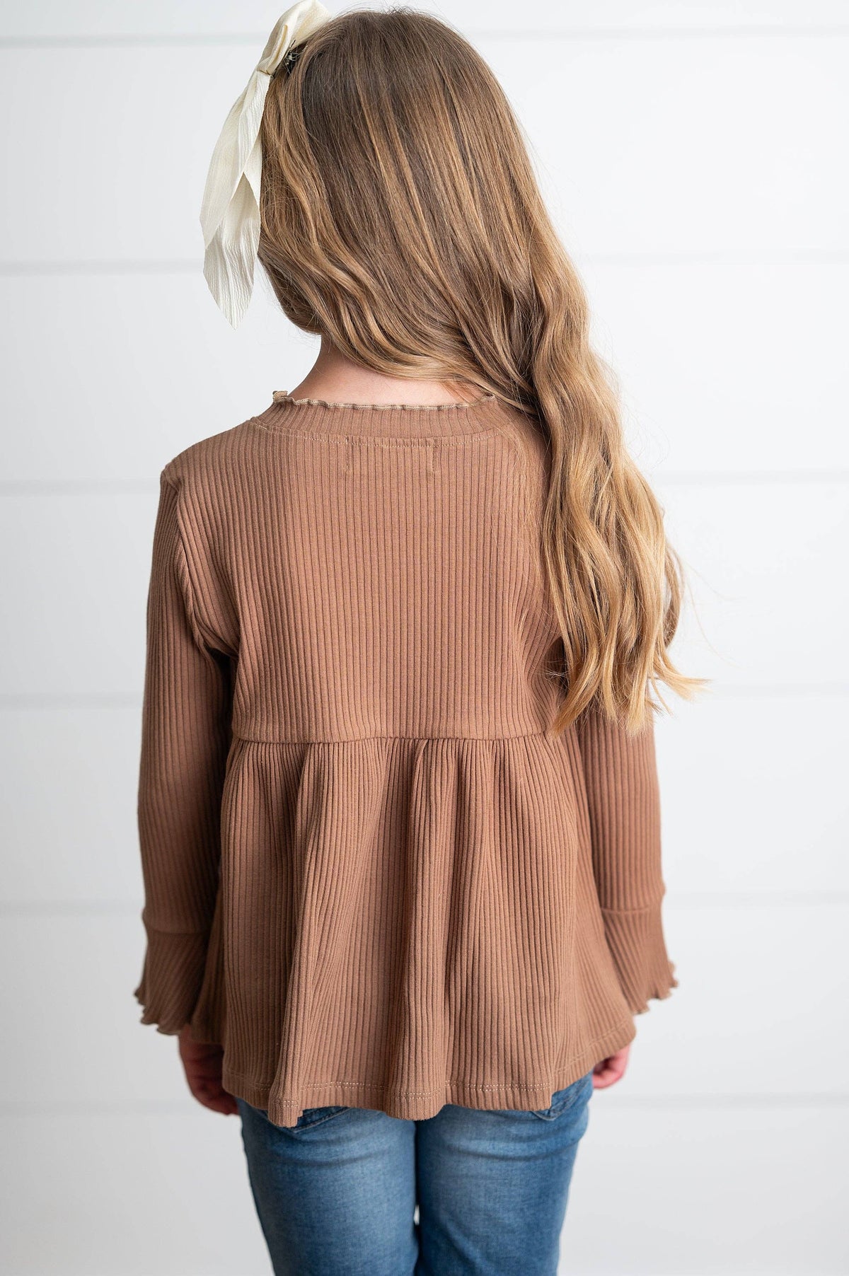 Little Latte Ribbed Tunic