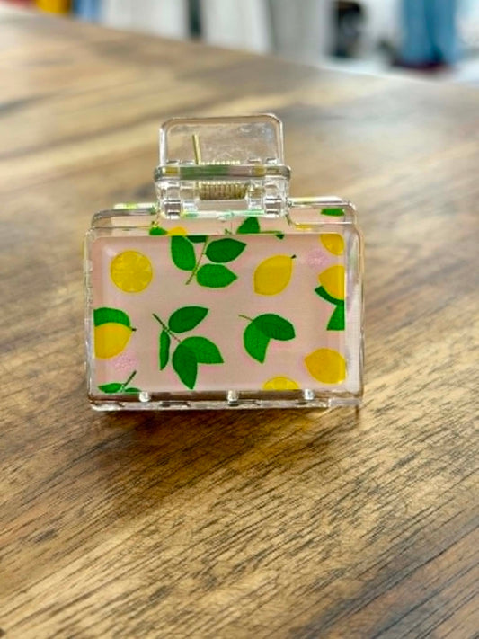 Lemon Claw Clip