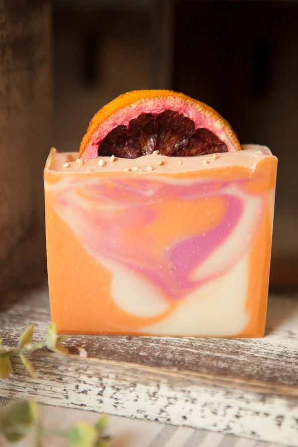 Blood Orange & Goji Berry Soap