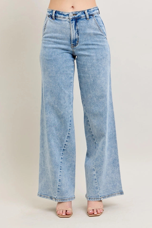 Judy Blue The Perfect Wide Leg Jeans