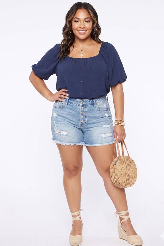 Milah Top - Navy
