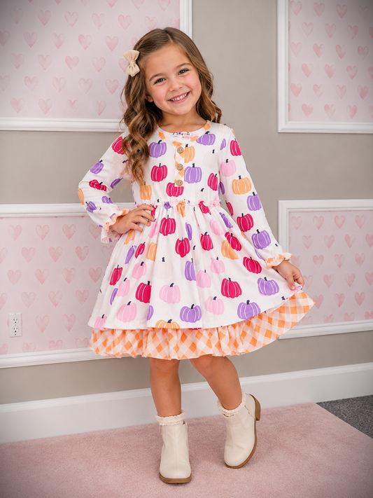 Pumpkin Party Dress