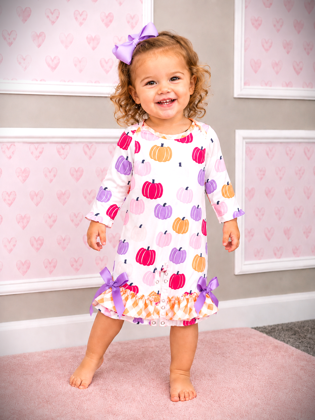 Pumpkin Party Romper