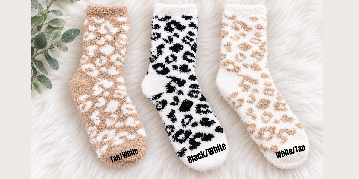 Dream Cloud Leopard Socks