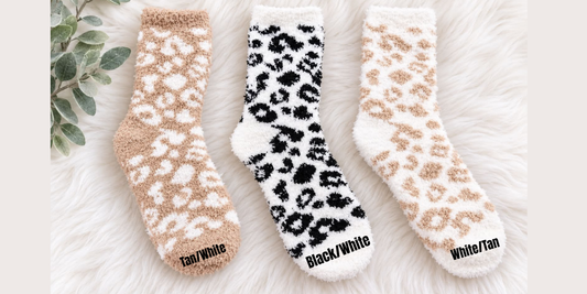 Dream Cloud Leopard Socks